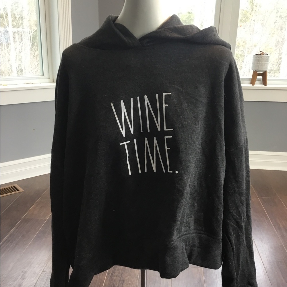 Rae Dunn Wine Time Hoodie